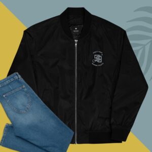 Premium recycled bomber jacket