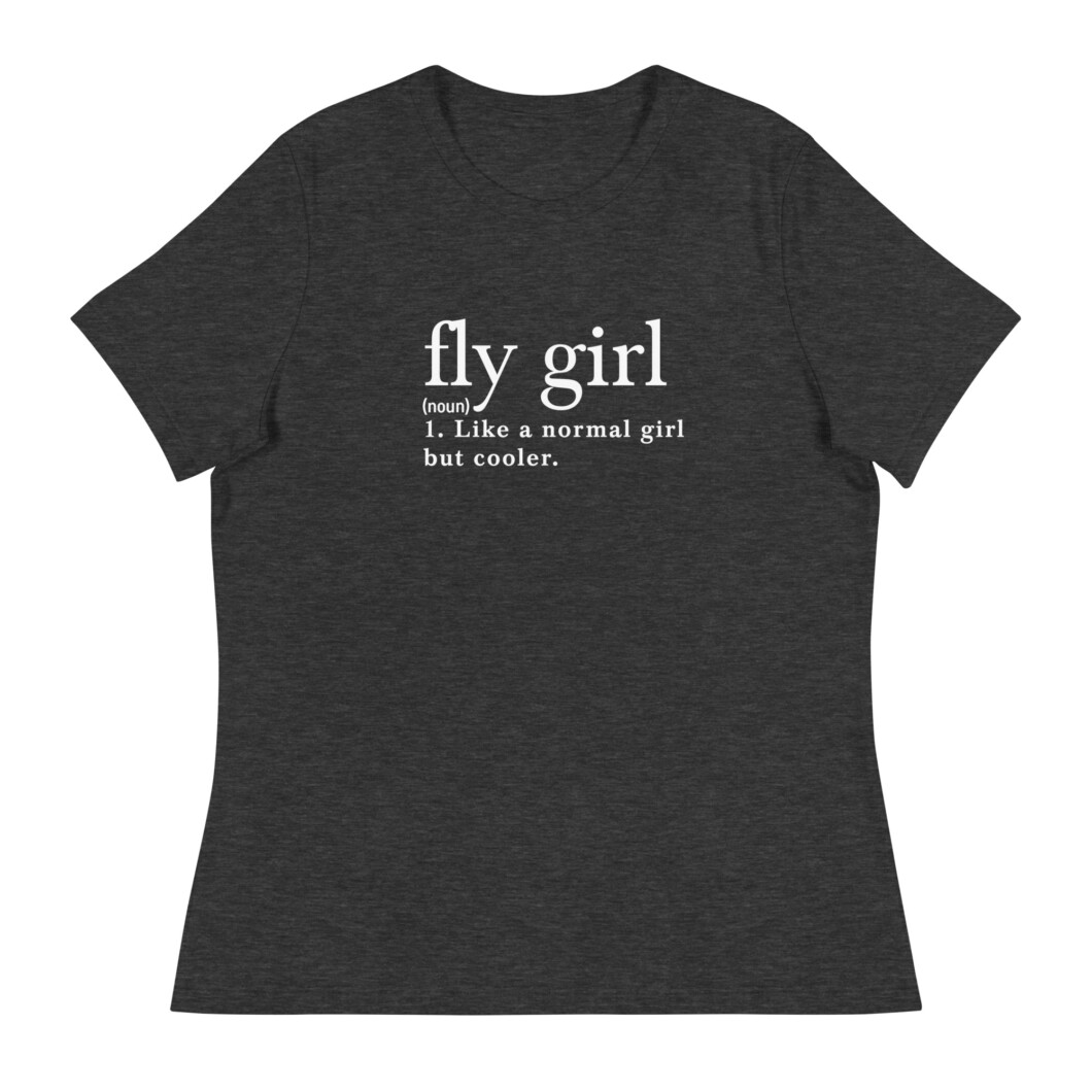 Women's Relaxed Fly Girl T-Shirt - Image 31