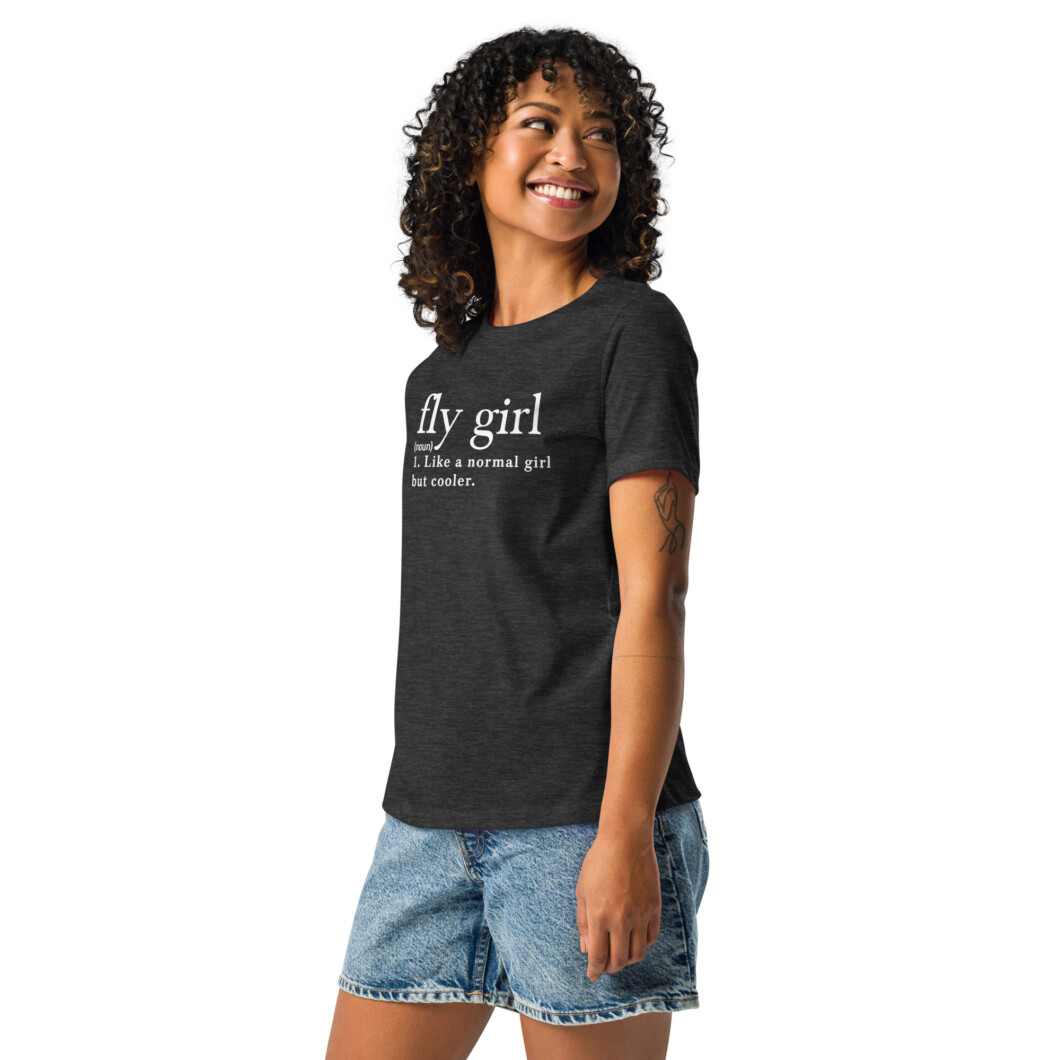 Women's Relaxed Fly Girl T-Shirt - Image 5