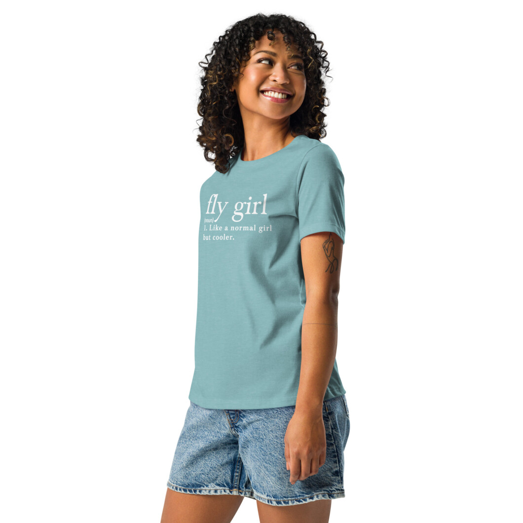 Women's Relaxed Fly Girl T-Shirt - Image 17