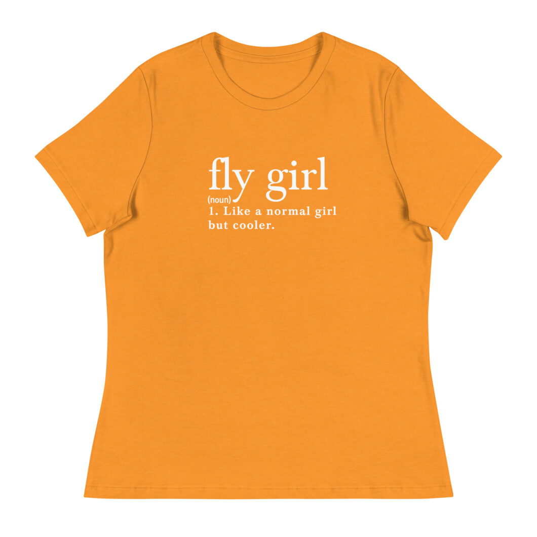 Women's Relaxed Fly Girl T-Shirt - Image 41