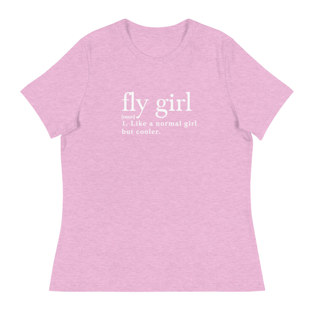 Women's Relaxed Fly Girl T-Shirt - Image 47
