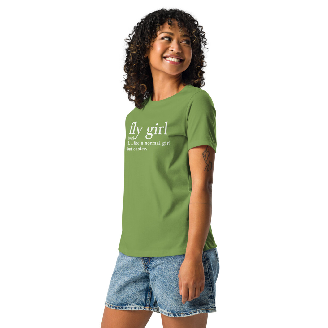 Women's Relaxed Fly Girl T-Shirt - Image 13