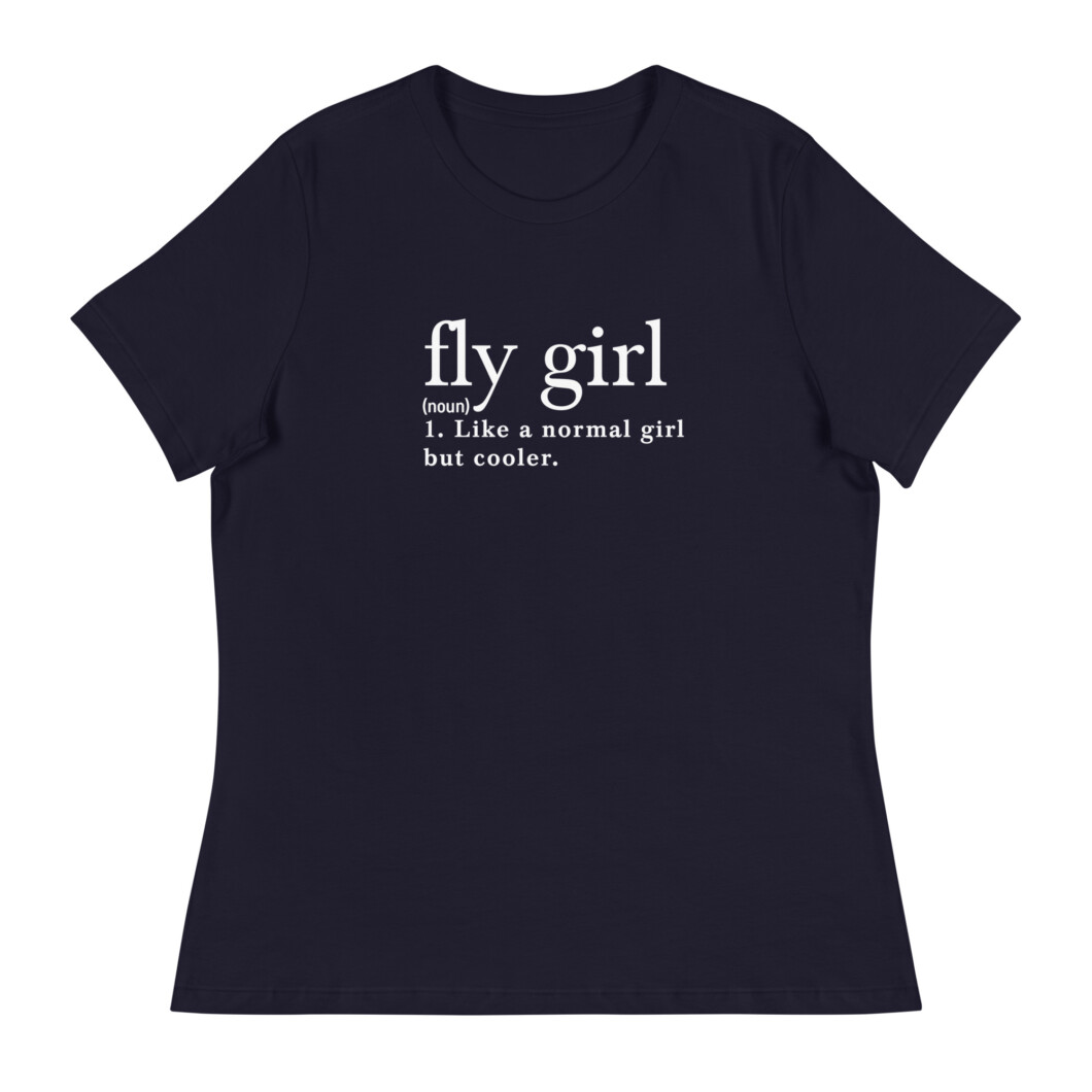 Women's Relaxed Fly Girl T-Shirt - Image 27