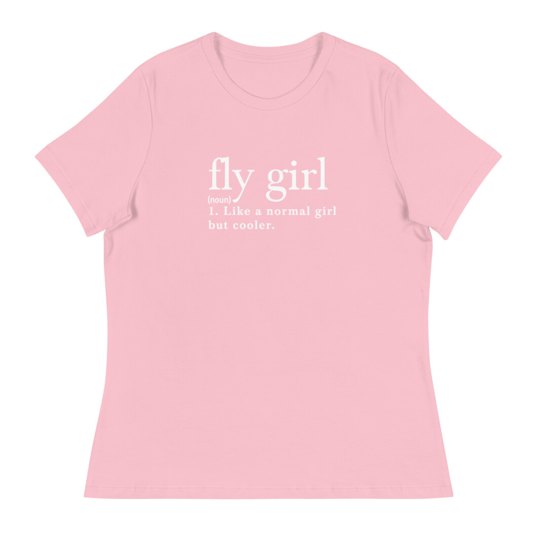 Women's Relaxed Fly Girl T-Shirt - Image 49