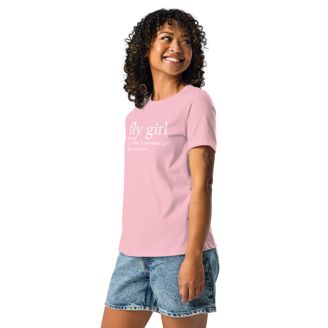 Women's Relaxed Fly Girl T-Shirt - Image 23